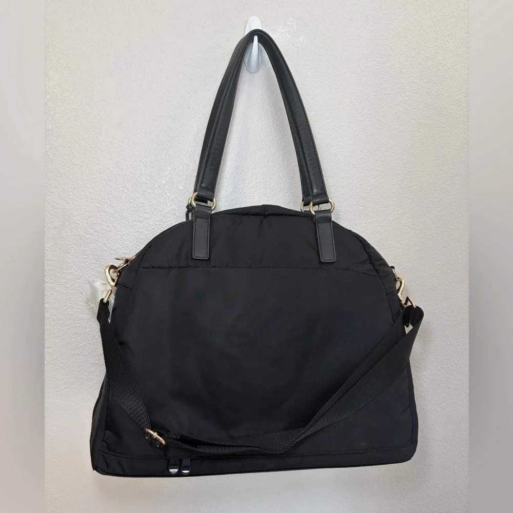 Lo & Sons Black O.G. Laptop Tote Nylon Travel Tote - Picture 3 of 16